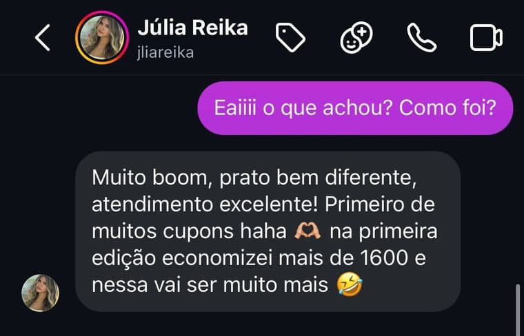 Depoimento de Júlia Reika — Brasília em Dobro